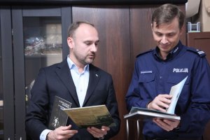 podziękowanie dla policjantów