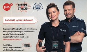 policjantka i policjant w mundurze