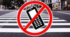 zakaz używania telefonu na pasach
