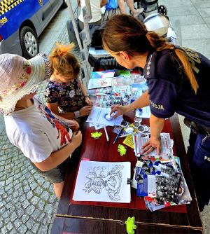festyn stoisko policyjne w Żarach
