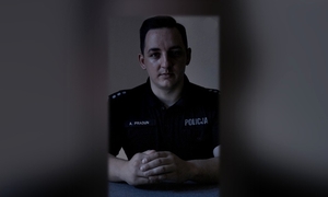 policjant ostrzega